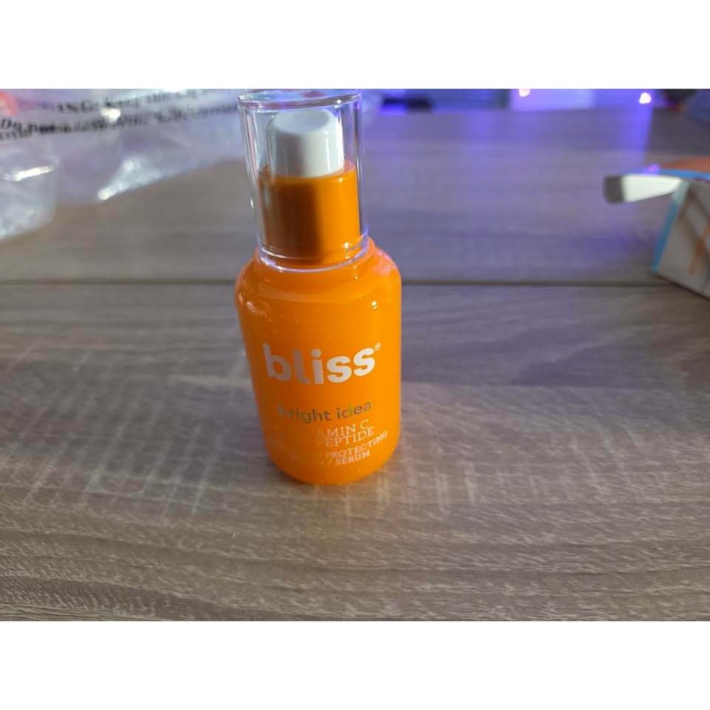 Bliss Bright Idea Vitamin C Tri-Peptide Brightening Serum 1.0 fl oz 30ml New‎